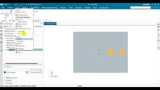 Linear Pattern in Nx  for beginner tutotial 2024 #siemens #nxcad #pattern #2024