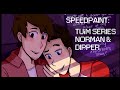 Speed paint tuim norman and dipper