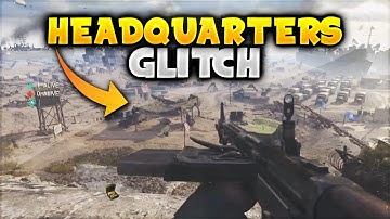 INSANE HEADQUARTERS GLITCH IN WW2!!! PLAY HEADQUARTERS IN CUSTOM GAMES... (COD WORLD WAR 2)
