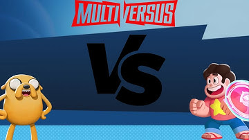Jake VS Steven Universe - Multiversus Gameplay