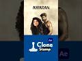 Amaran Motion Poster | Clone Stamp | After Effects | #shorts #amaran #sivakarthikeyan