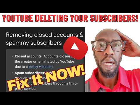 Losing Subscribers? Why YouTube is Removing Them & How to Fix It!