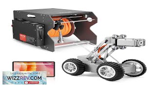 VEVOR Sewer Pipe Inspection Robot 197FT Pipeline Detection Crawling Robot with 2MP