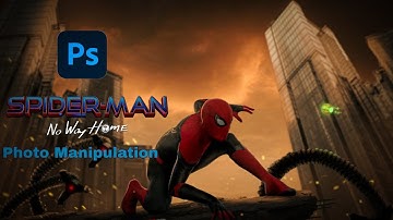 Spider man photo editing in photoshop || Spider man photoshop manipulation