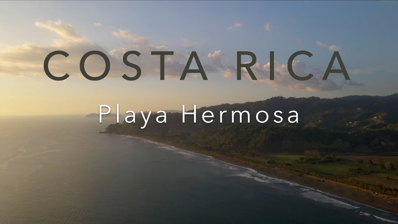 COSTA RICA - Playa Hermosa (Puntarenas) in 4K