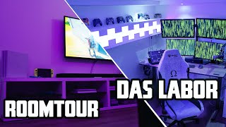 Ein Loch wird zum 35.000€ Gaming & Streaming Zimmer | Labor von Dr. UnboxKing 2019 Roomtour Edition