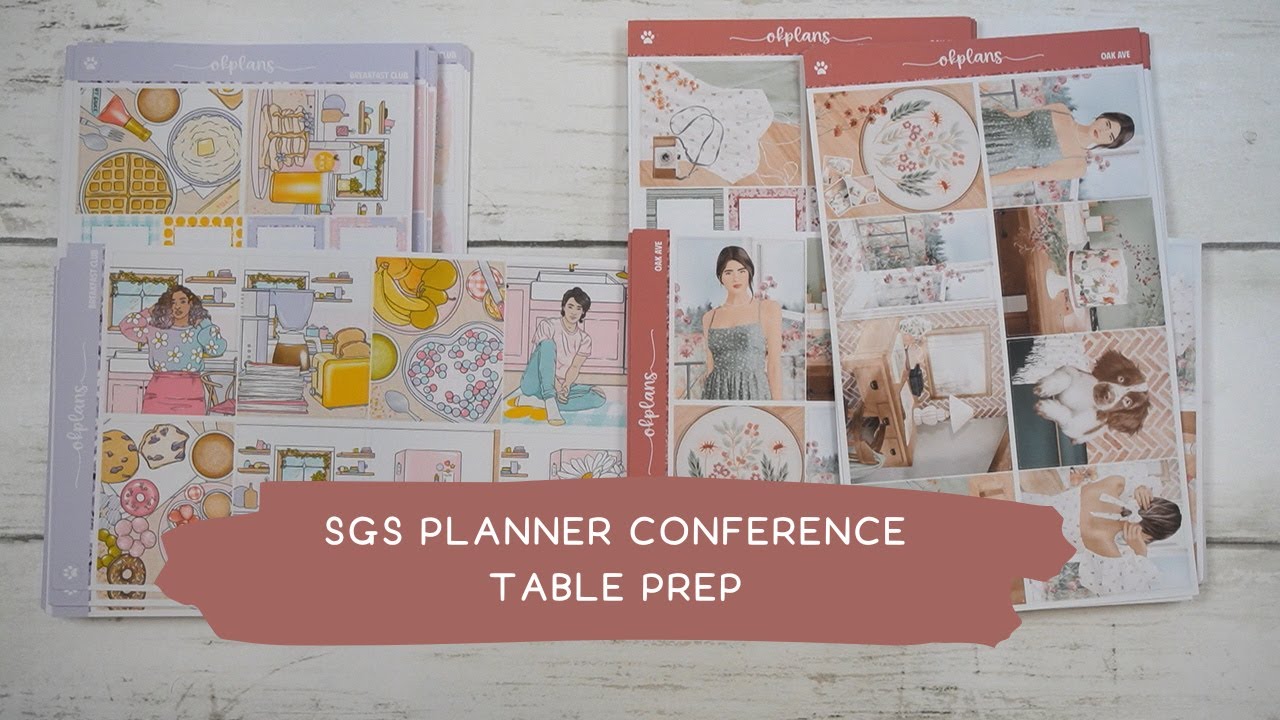SGS Planner Conference Table Prep // Behind the Scenes YouTube