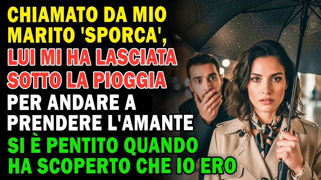 Abbandonata Dal Marito Sotto La Pioggia Per Andare Con La Sua Amante. Così Ho...