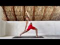 Flux vinyasa intermdiaire fort et flexible  pratique de 35 minutes