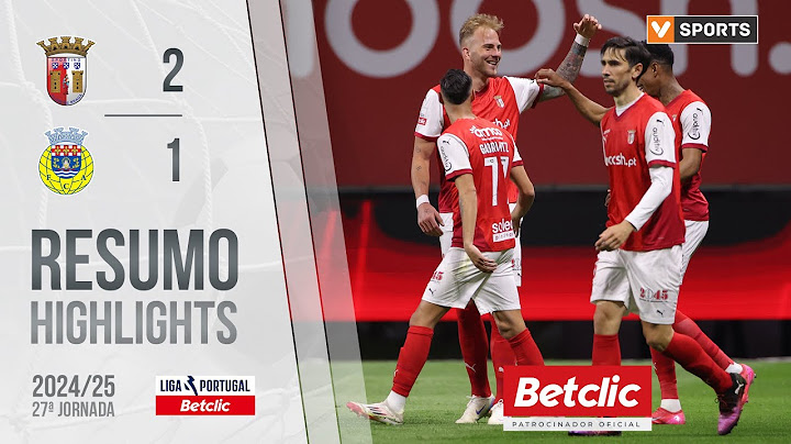 Resumo: Braga 2-1 Arouca (Liga 24/25 #27)