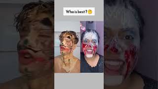 Boy vs Girl who is best comment ?makeup trasitionviralshort