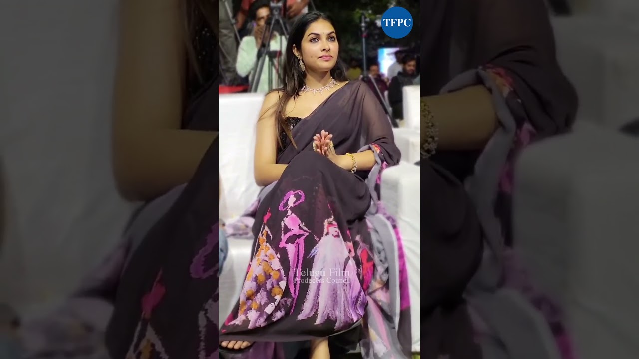 Divi Vadthya Cute Visuals At Lambasingi Movie Pre Release Event #divivadthya  @DiviVadthya