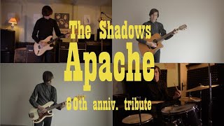 Video thumbnail of "The Shadows - Apache cover 60th Anniv. Full band"