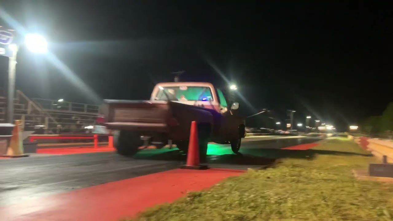 C10 stepside testing BBC nitrous
