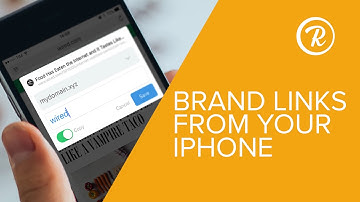 Branded Short Link from any app on iPhone [Tutorial]
