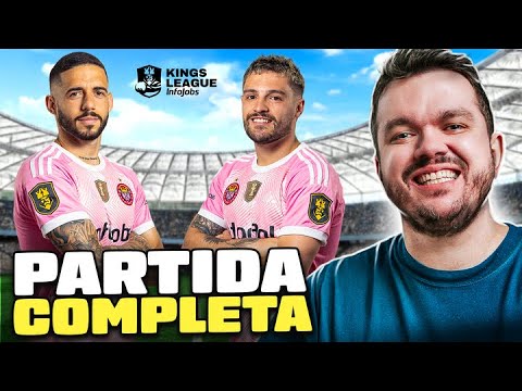 ESTREIA DO KELVIN e ANDREAS! PORCINOS vs ULTIMATE MOSTOLES - PARTIDA COMPLETA - KINGS LEAGUE ESPANHA