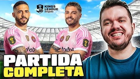 ESTREIA DO KELVIN e ANDREAS! PORCINOS vs ULTIMATE MOSTOLES - PARTIDA COMPLETA - KINGS LEAGUE ESPANHA