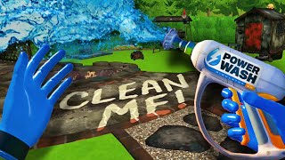 The Most SATISFYING New VR Game on Quest // PowerWash Simulator VR Quest 3 Gameplay