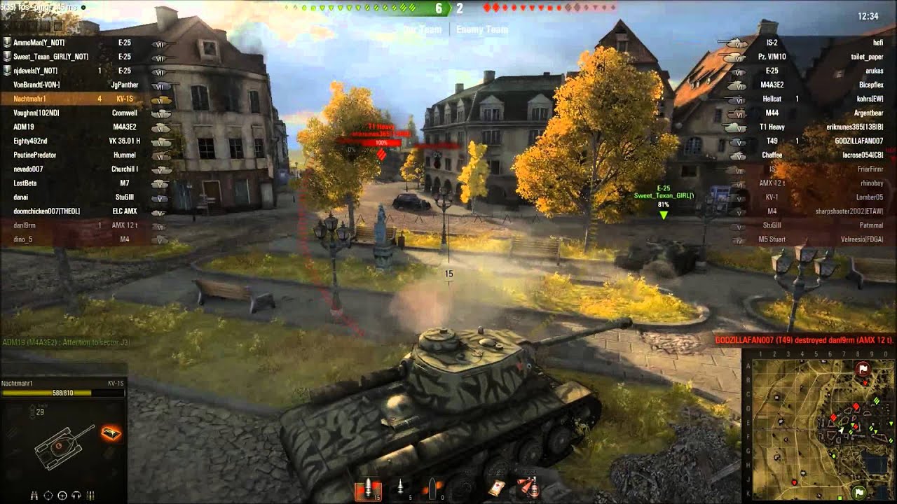 KV-1S Russian Tier 6 Heavy Tank - Nom Nom Nom... again.