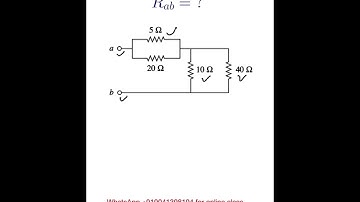 Find Equivalent resistance between two terminals #resistance #mritunjaylectures #Current