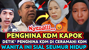 MODIARR😡NYESAL HINA KDM‼️Detik² Wanita Penghina KDM Di Ceramahi KDM⁉️Warga Jabar Auto Geram & Emosi