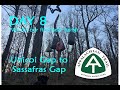 Day 8, Appalachian Trail Thru Hike, Unicoi Gap to Sassafras Gap (no tent sites!), bear hangs