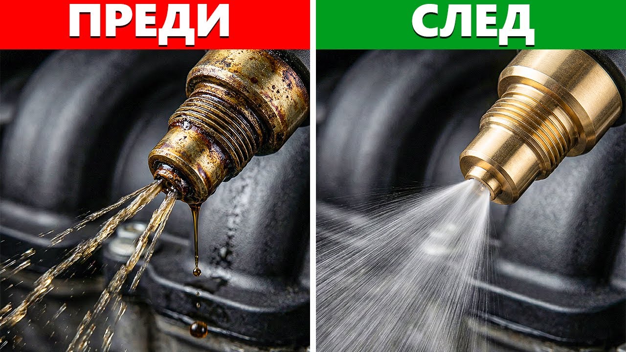 Корейският Трик За Почистване На Инжекторите Без Да Се Свалят (Механиците Го Мразят)