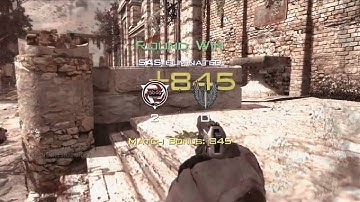 playing an mw3 2v2 search and destroy