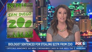 Biologist Sentenced To Prison For Stealing $230K From San Diego Zoo