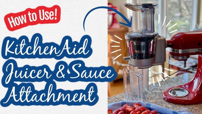 KitchenAid Juicer and Sauce Attachment