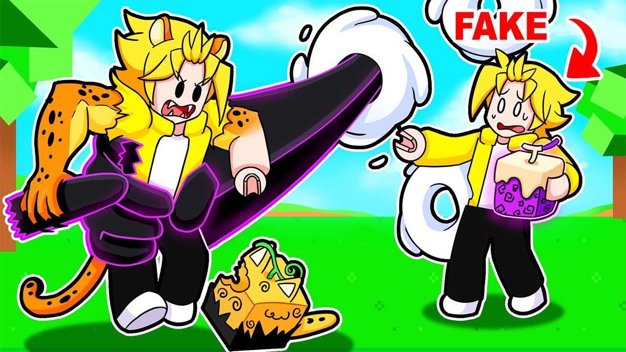 He Pretended to be me in Blox Fruits.. So I Got REVENGE! (Roblox Blox Fruits)