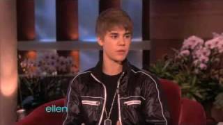 Justin Bieber - Interview on Ellen DeGeneres Show 2011 - He is Just a Normal Guy