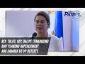 Rep. Tulfo, Rep. Dalipe itinangging may planong impeachment ang Kamara vs VP Duterte | TV Patrol