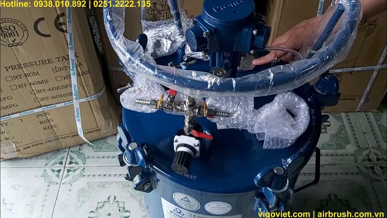 Paint mixing pot RT60A Prona YouTube