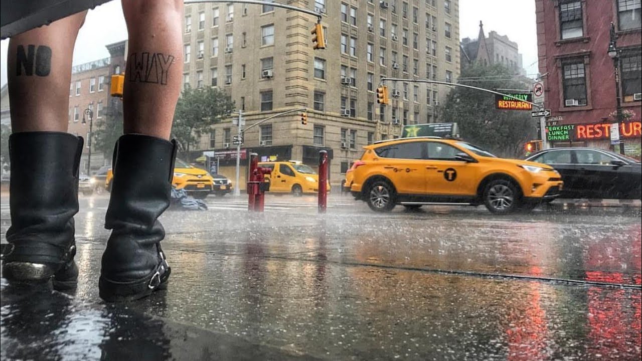 NEW YORK CITY 2019: MANHATTAN COVERED in RAIN (ft. Mario Lopez) [4K ...