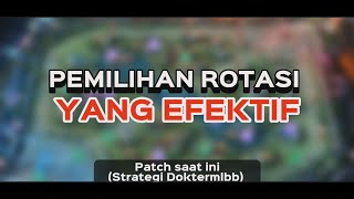 INILAH PEMILIHAN ROTASI YANG TEPAT ALA PRO PLAYER