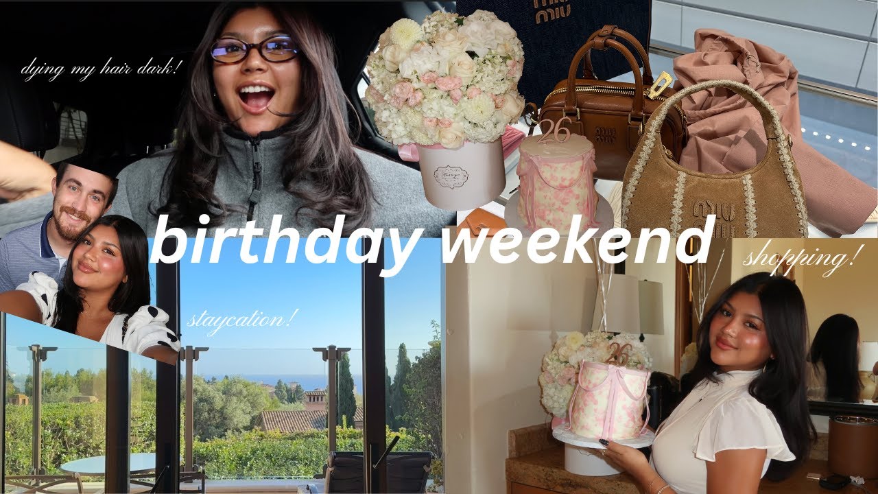 Выходные в моей жизни: мой 26-й день рождения! 🍰🎀