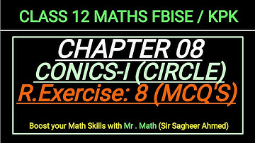 LEC 126 | CHAP 08 | Review Ex 8 MCQ