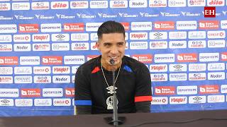 Tough week for Olimpia Chirinos speaks before the duels against Motagua and Alianza