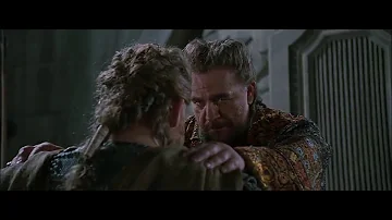 Agamemnon talks to Menelaus - Troy [Director's Cut] HD