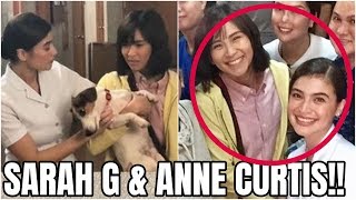 Watch! Mga Eksena nina SARAH GERONIMO & ANNE CURTIS in Movie Together! BTS