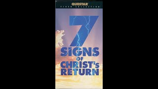7 SIGNS OF CHRISTS RETURN VHS
