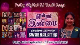 Swarnalatha Memorable Tamil Songs 2025 | 5.1DTS DOLBY | Endrum Ilayaraja Duets | OmStarService Paris