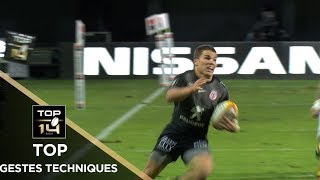 TOP 14 - Top gestes techniques octobre – Saison 2018-2019