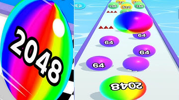 Ball Run 2048 | Ball Run 2048 Gameplay Level 101 To 110 ( Android, iOS) Walkthrough