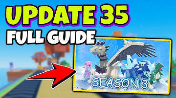 UPDATE 35 Guide in BUILD A ZOO Roblox - New Dragon Pets, Season 3 & All New Features