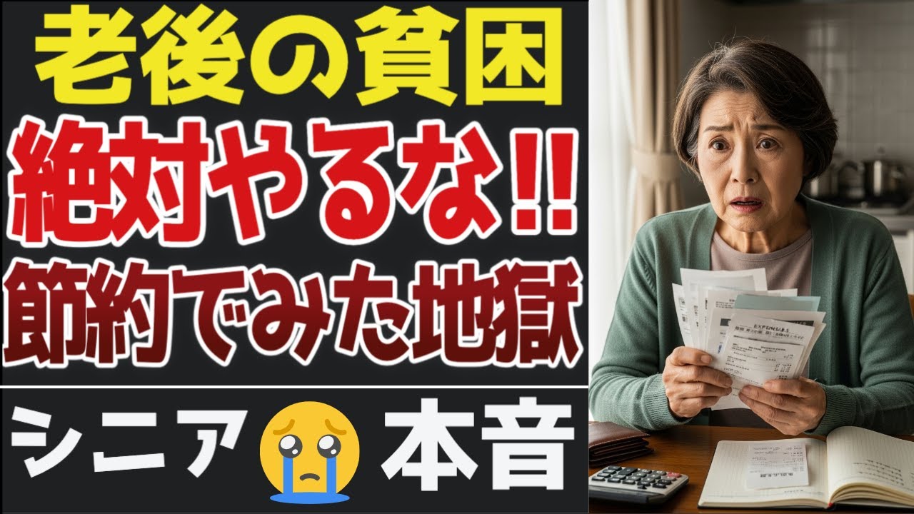 【老後の貧困】やってはいけない“節約術”｜気づいたときには地獄だった。口コミ30選【シニアの口コミ】