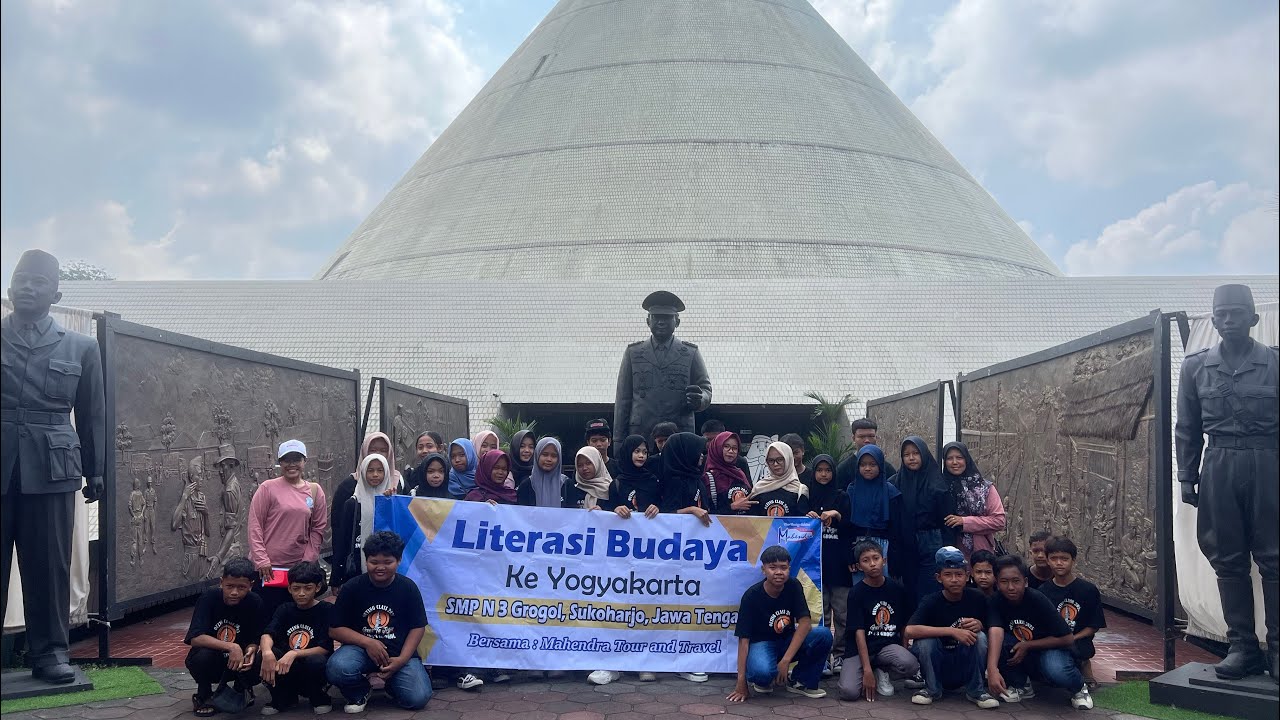 literasi budaya SMPN 3 Grogol ke Jogja