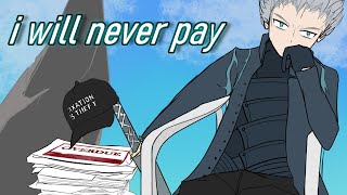 Vergil Will Never Pay The Irsmax0R - Dmc5 Animated