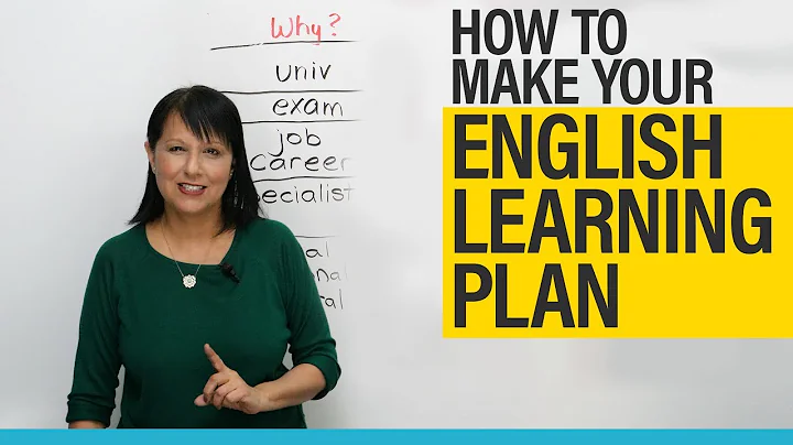 How to make your English learning plan and achieve...